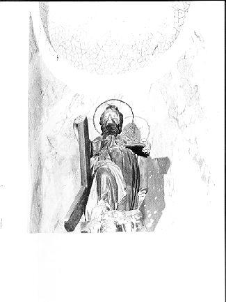 SANT'ANDREA (statua) - bottega italiana (sec. XVIII)