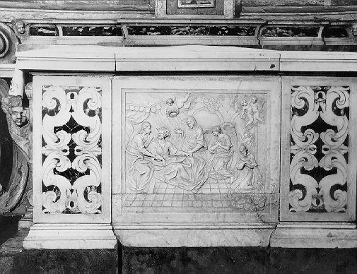 MORTE DI SAN GIUSEPPE (paliotto) - bottega apuana (sec. XVIII)