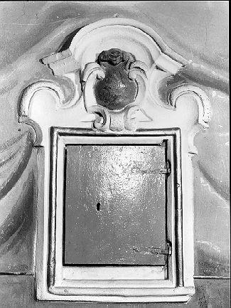 tabernacolo murale, serie - bottega apuana (sec. XVIII)