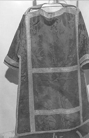 dalmatica - manifattura lucchese (fine/inizio secc. XVIII/ XIX)