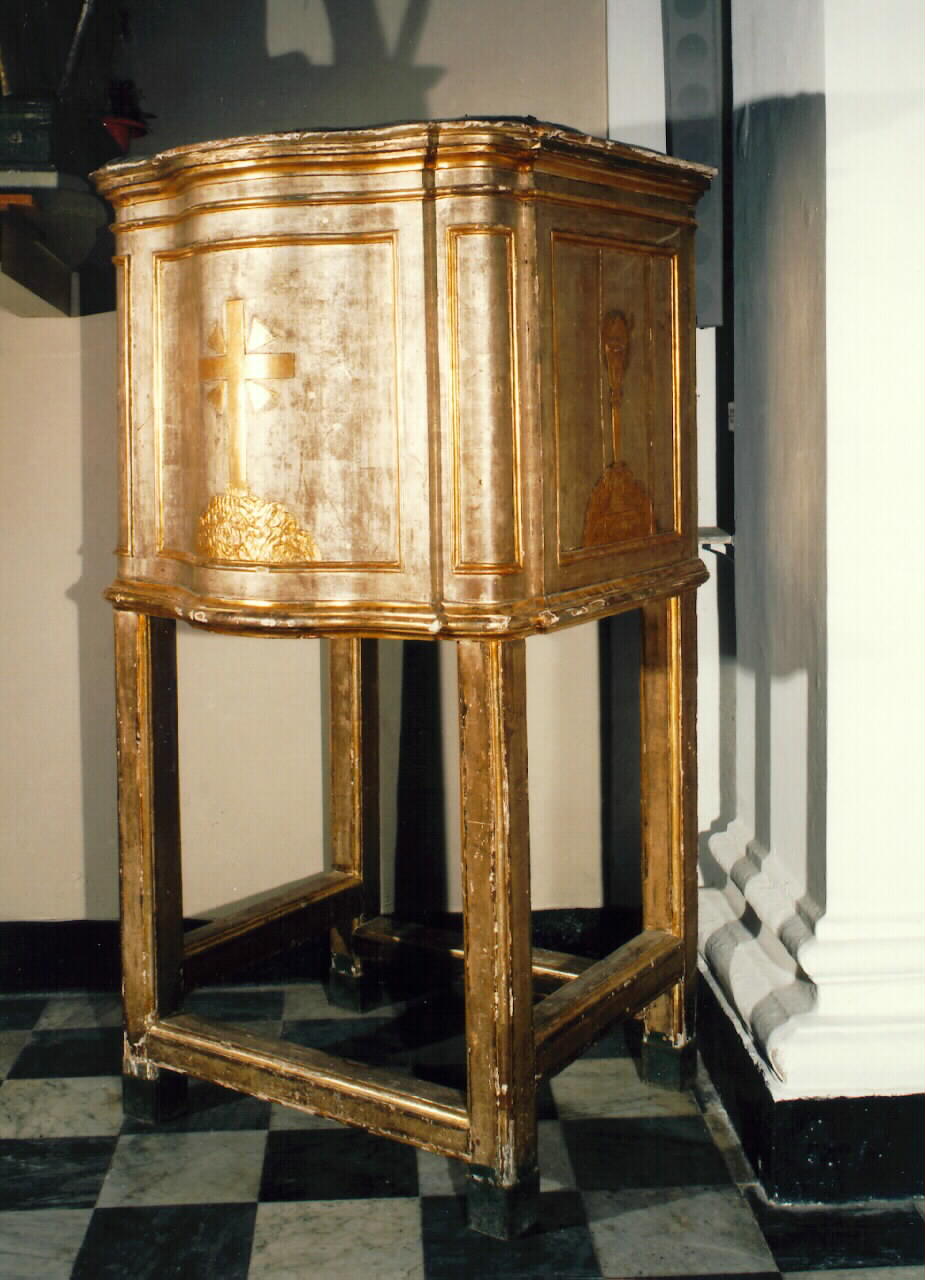 pulpito - produzione siciliana (Seconda metà sec. XIX)