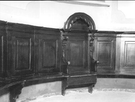 stalli del coro - bottega toscana (sec. XIX)