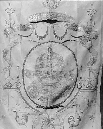 stendardo - manifattura italiana (sec. XIX)