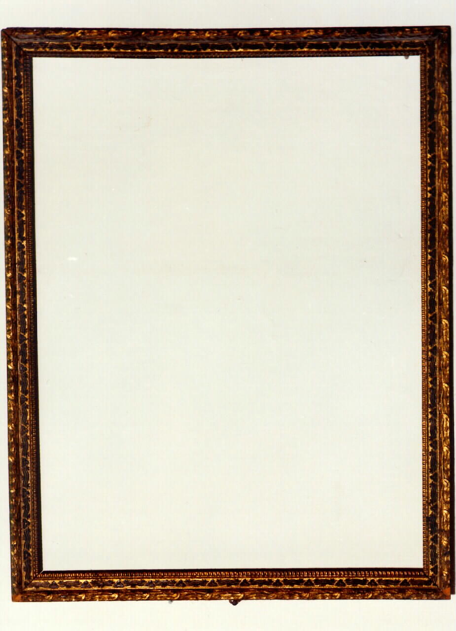 cornice - produzione siciliana (ultimo quarto sec. XIX)