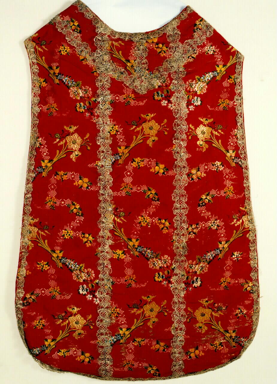 pianeta - manifattura siciliana (Seconda metà sec. XIX)