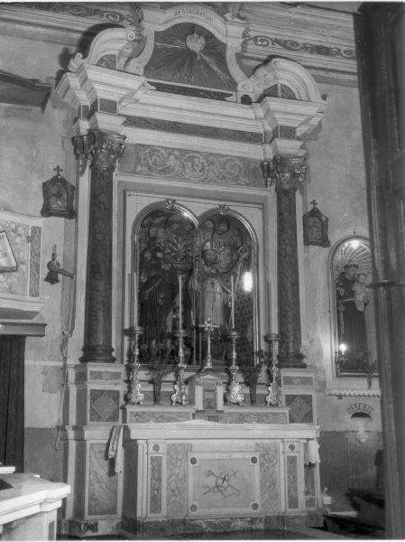 altare - bottega italiana (sec. XIX)