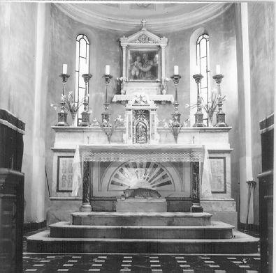 altare maggiore - bottega italiana (sec. XIX)