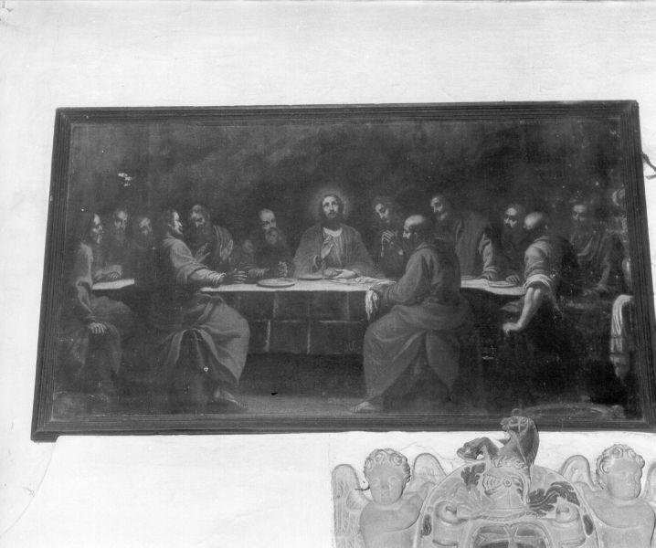 ULTIMA CENA (dipinto) di Fiasella Domenico detto Sarzana (attribuito) (sec. XVII)