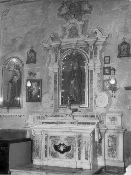 altare - bottega italiana (seconda metà sec. XVIII)