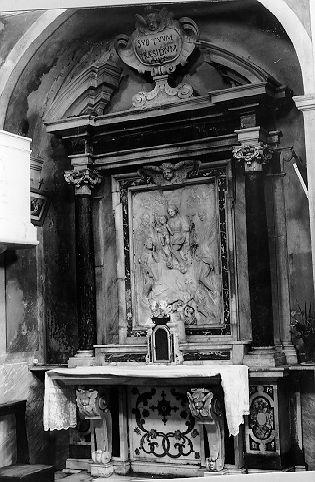 Madonna in trono e Santi (rilievo) - bottega apuana (inizio sec. XVIII)