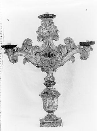 candeliere, serie - bottega toscana (sec. XVIII)