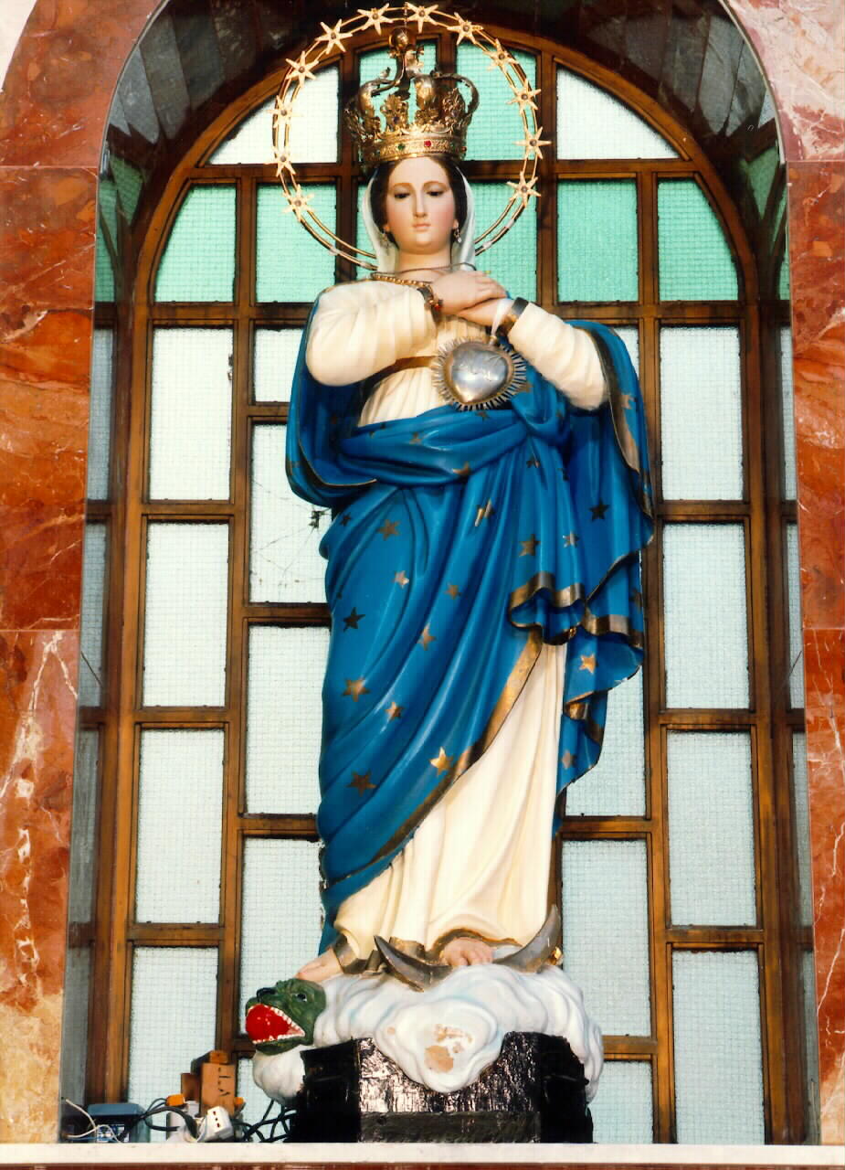 Madonna Immacolata (statua) - ambito siciliano (primo quarto sec. XX)