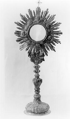 ostensorio - bottega genovese (sec. XVIII)