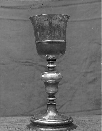 calice - bottega toscana (fine/inizio secc. XVII/ XVIII)