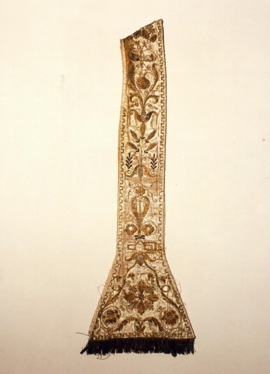 stola - manifattura siciliana (Seconda metà sec. XVIII)