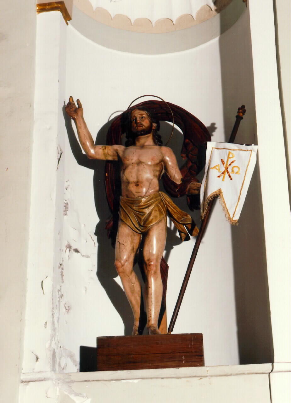Cristo risorto (statua) - ambito siciliano (primo quarto sec. XX)