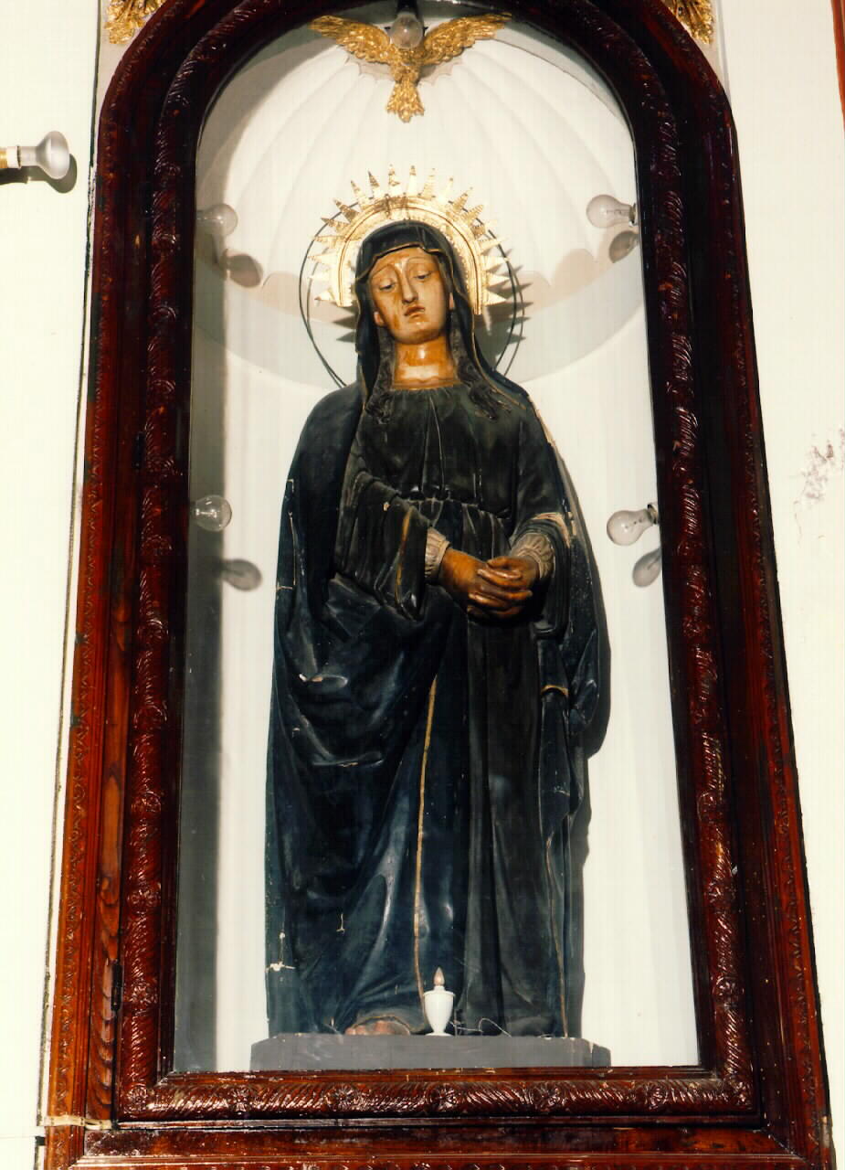 Madonna Addolorata (statua) - ambito siciliano (ultimo quarto sec. XIX)
