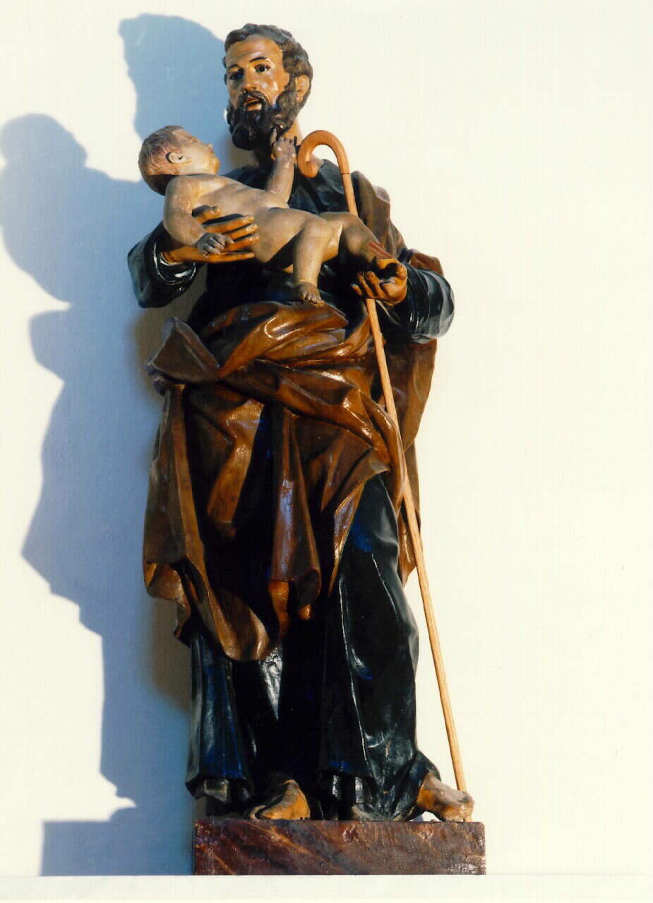 San Giuseppe e Gesu' Bambino (statua) - ambito siciliano (primo quarto sec. XX)