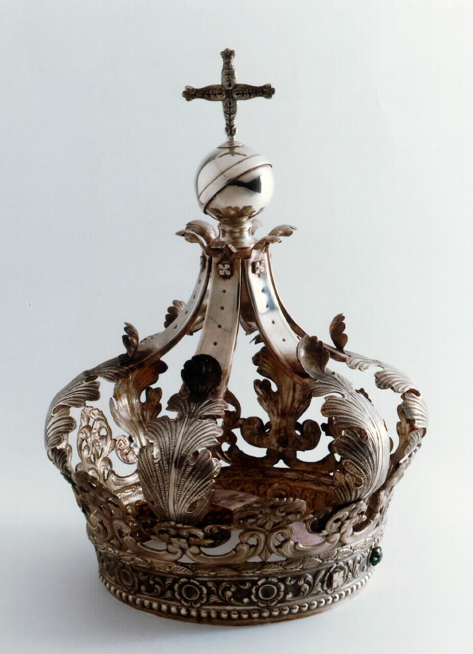 corona da statua - bottega italiana (Fine/inizio secc. XIX/ XX)