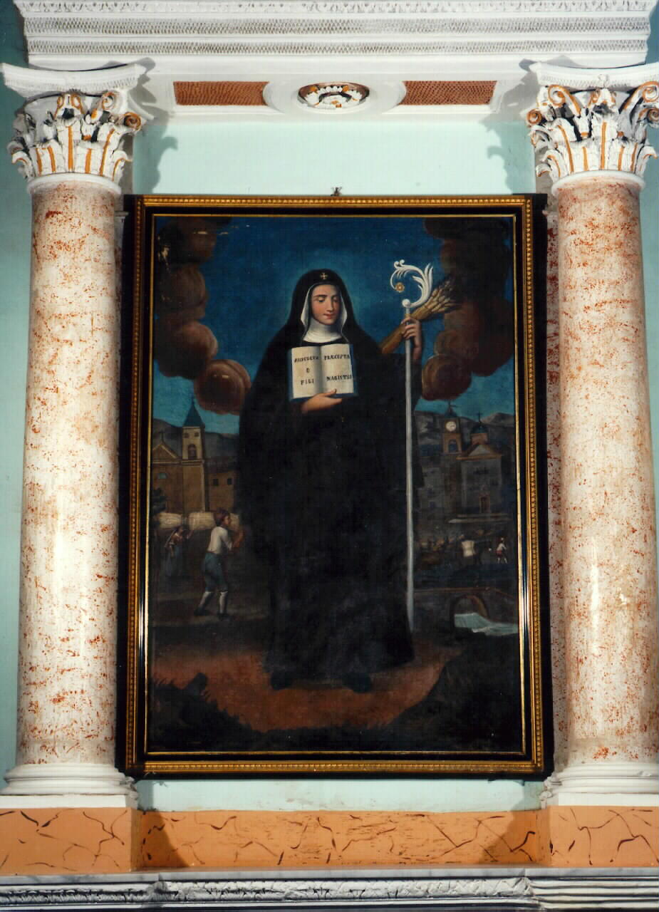 Santa Chiara (dipinto) - ambito siciliano (ultimo quarto sec. XIX)