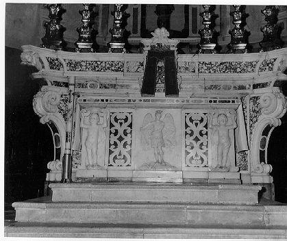 altare maggiore - bottega italiana (sec. XVIII)