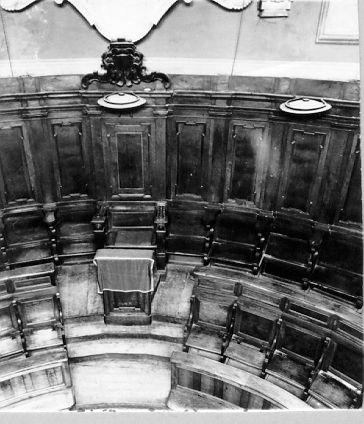 stalli del coro - ambito italiano (sec. XIX)