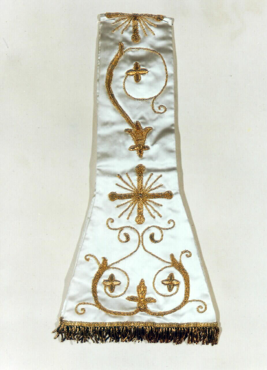 manipolo - manifattura siciliana (primo quarto sec. XX)