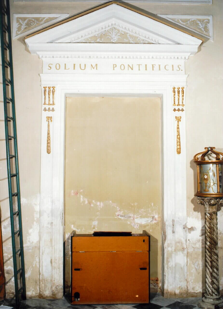 mostra di porta - ambito siciliano (Prima metà sec. XIX)