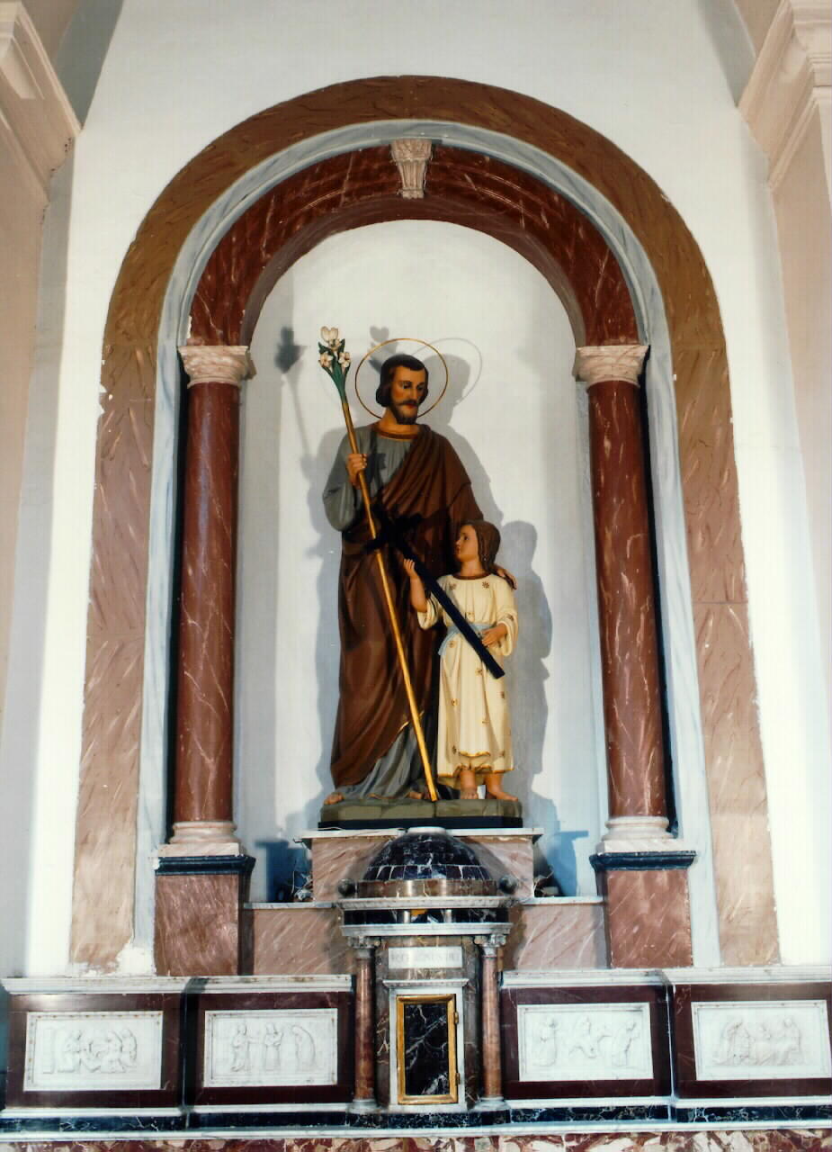 mostra di nicchia, serie - ambito siciliano (ultimo quarto sec. XIX)