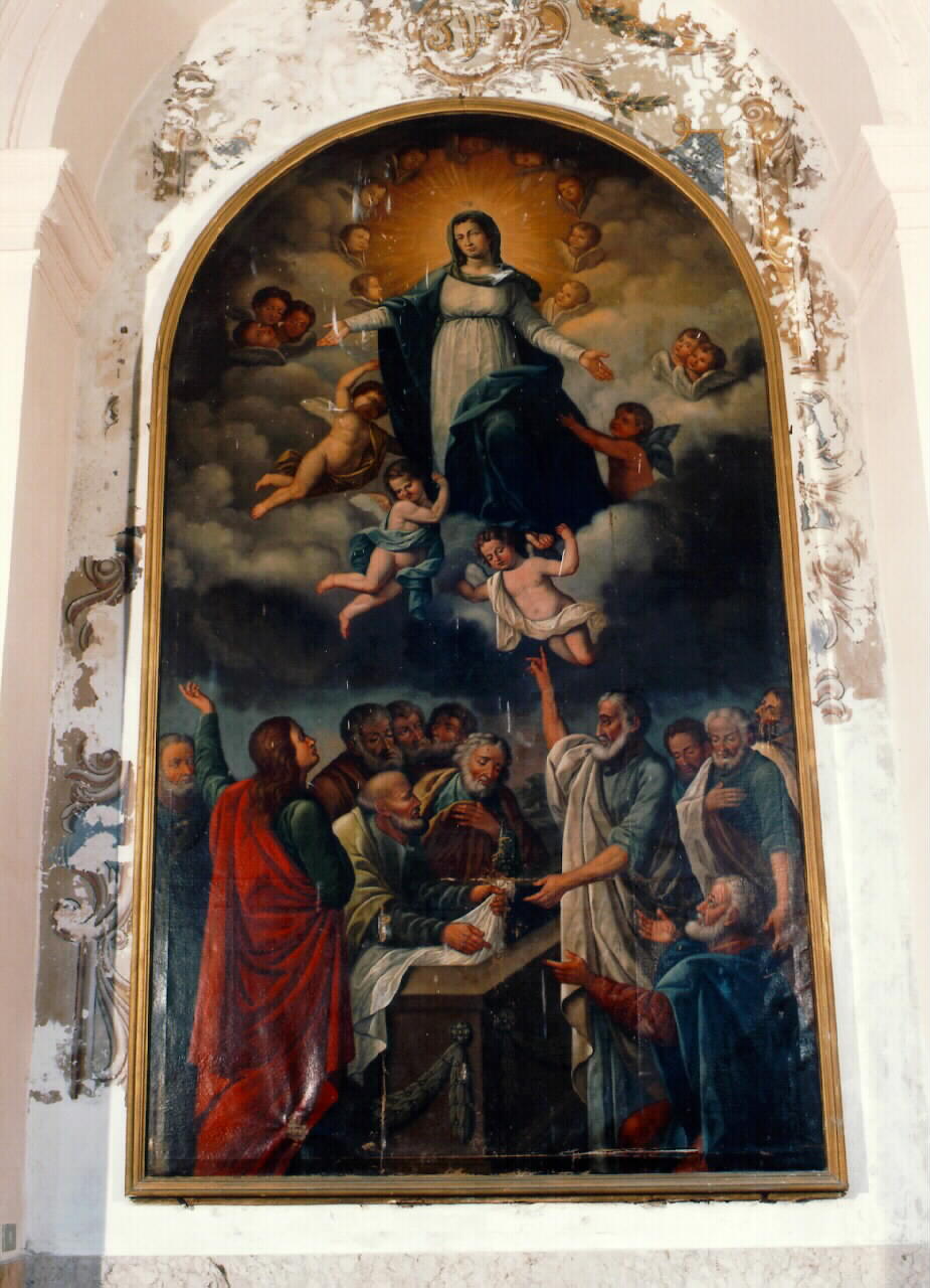 Assunzione della Madonna (dipinto) - ambito siciliano (Seconda metà sec. XIX)