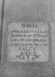 lapide documentaria - bottega italiana (sec. XVI)