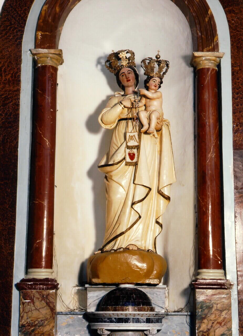 Madonna del Carmelo (statua) - ambito siciliano (primo quarto sec. XX)