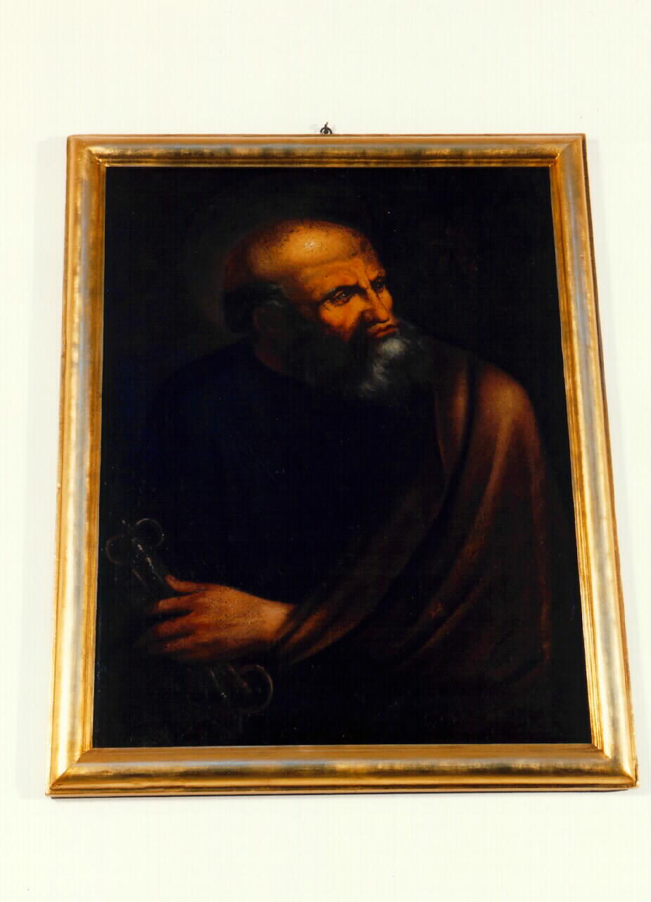San Pietro apostolo (dipinto) - ambito siciliano (Prima metà sec. XIX)
