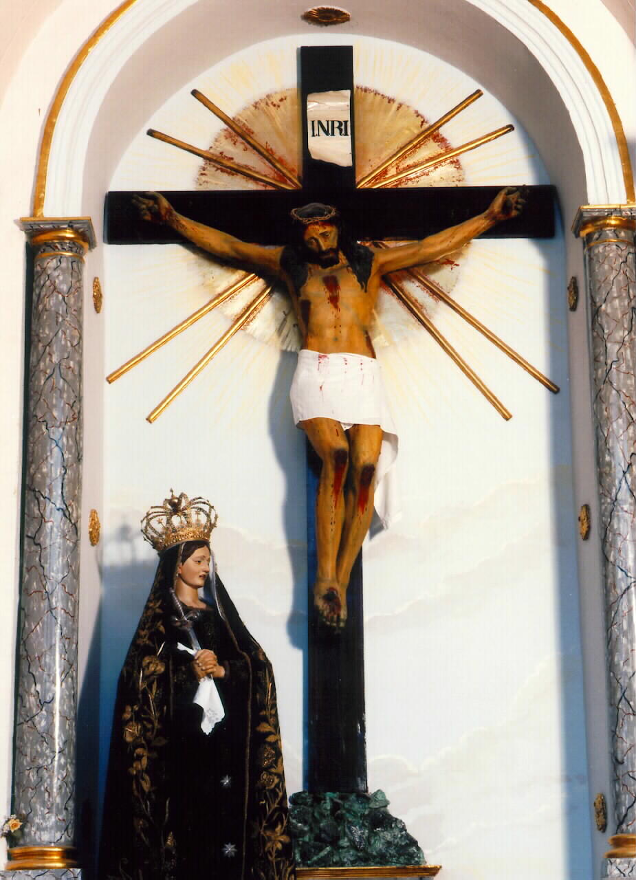 crocifisso - ambito siciliano (primo quarto sec. XX)