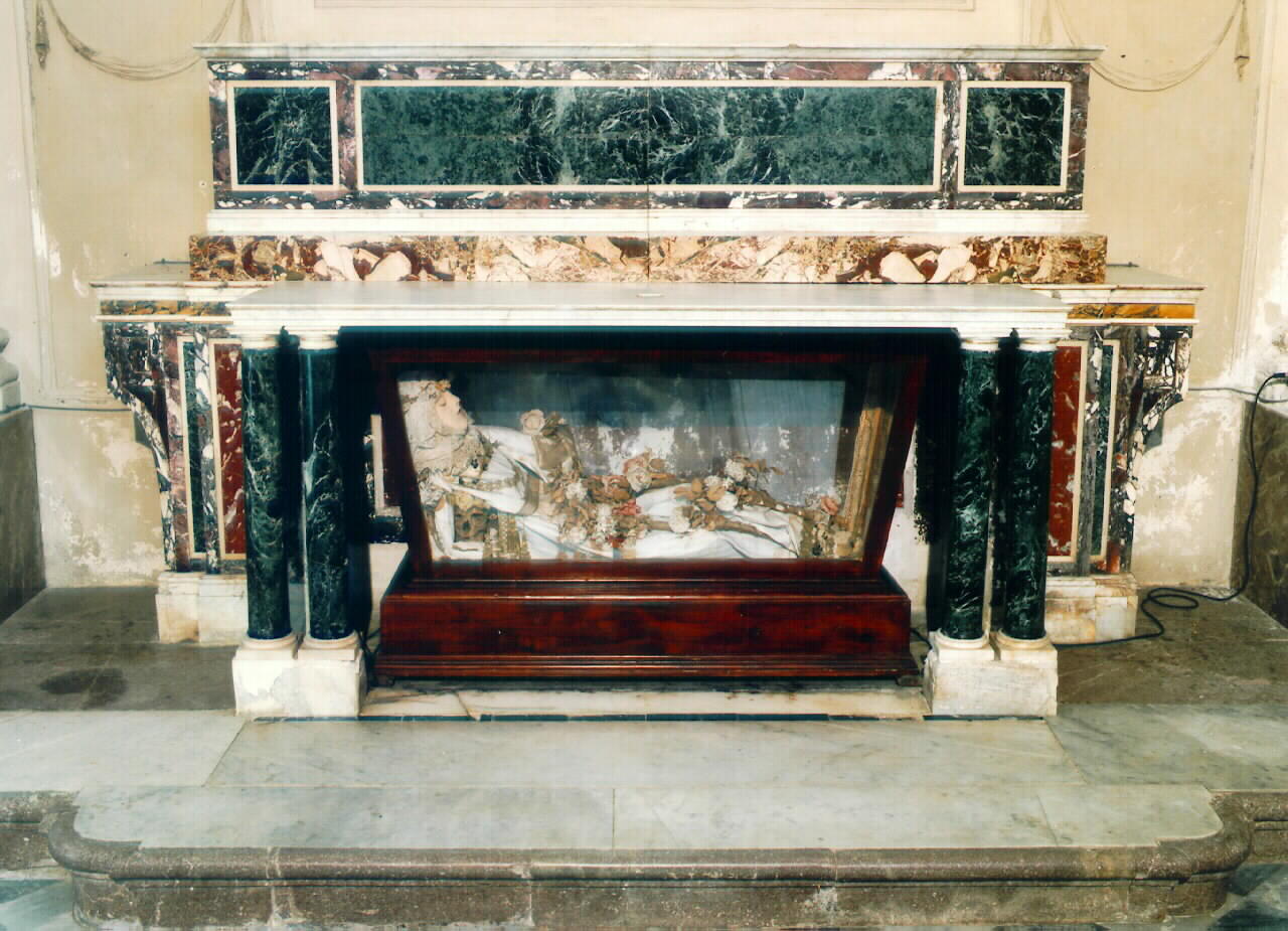 altare - a blocco, serie - ambito siciliano (Prima metà sec. XIX)