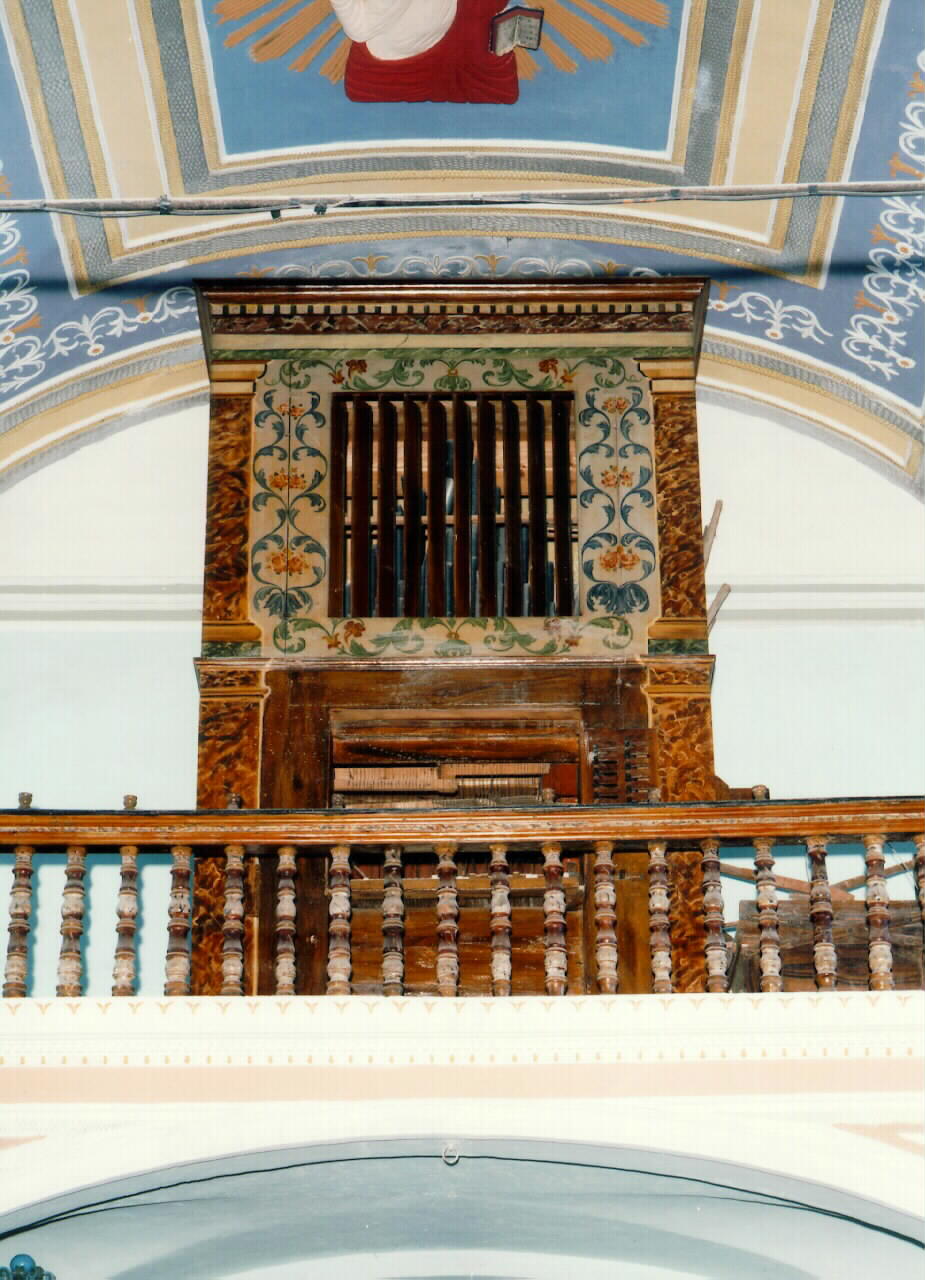 mostra d'organo - produzione siciliana (sec. XIX)