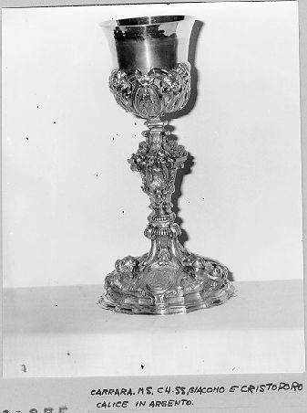 calice - bottega romana (sec. XVIII)