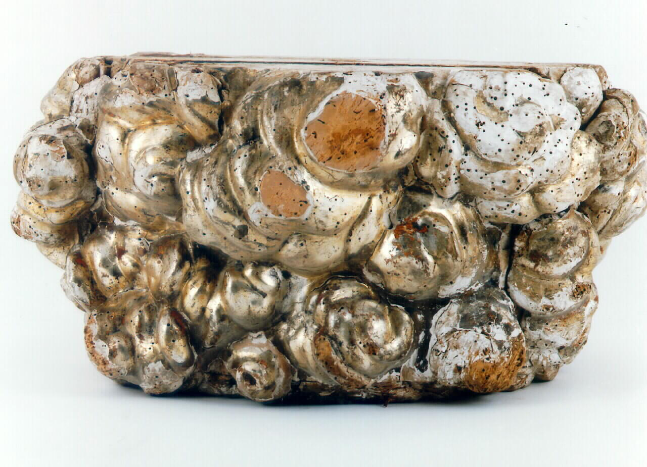 base di croce d'altare - produzione siciliana (ultimo quarto sec. XVIII)