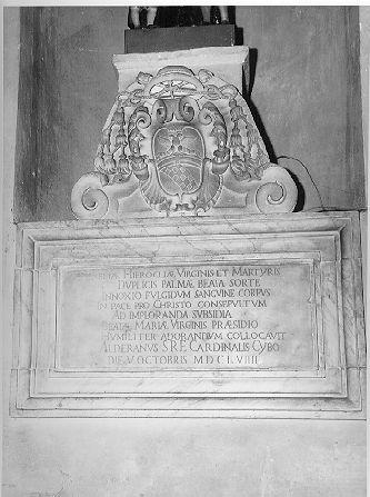 lapide - ambito apuoversiliese (sec. XVII)