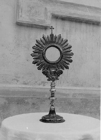 ostensorio - bottega genovese (sec. XVIII)