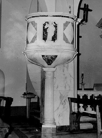 pulpito - bottega apuana (sec. XIX)