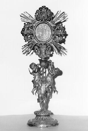 reliquiario - bottega genovese (sec. XIX)