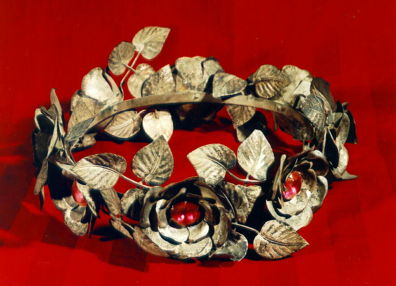 corona da statua - bottega siciliana (sec. XIX)