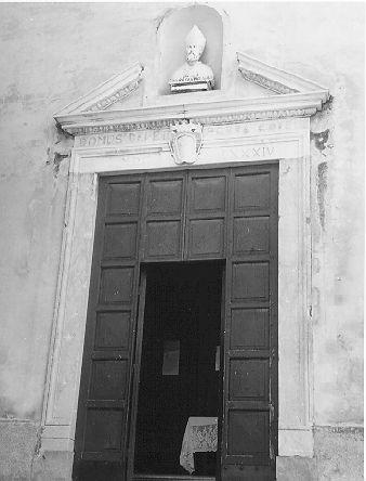 portale - bottega italiana (sec. XVII)