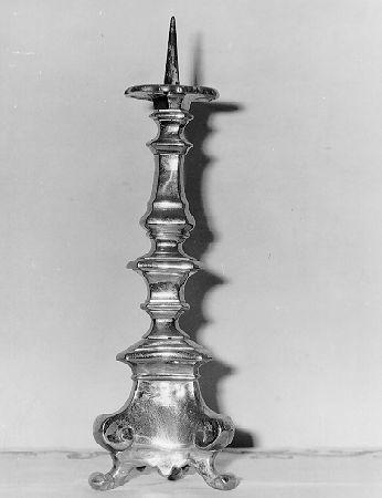 candeliere, serie - bottega italiana (sec. XVIII)