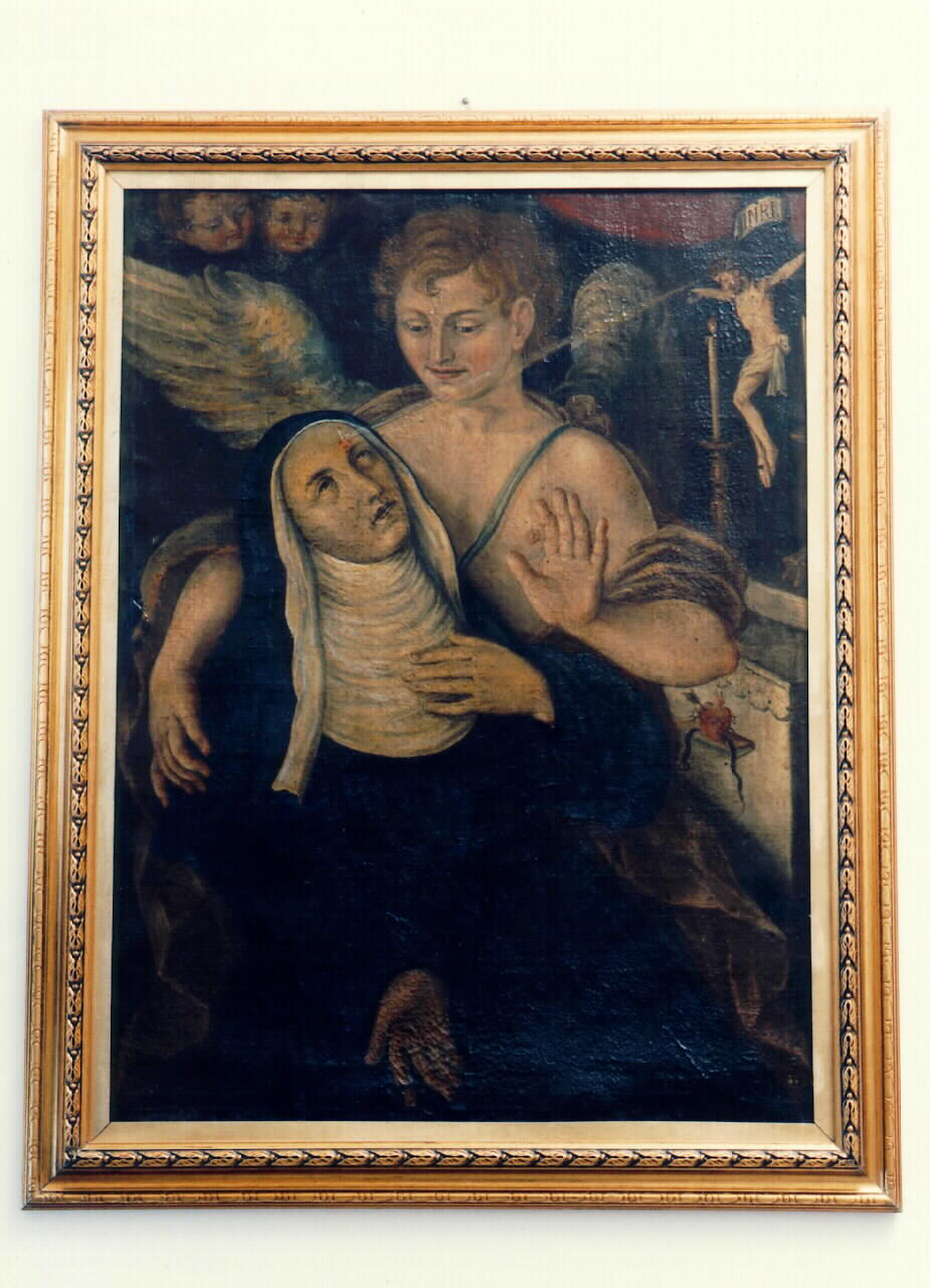 Santa Rita da Cascia (dipinto) - ambito siciliano (Seconda metà sec. XIX)