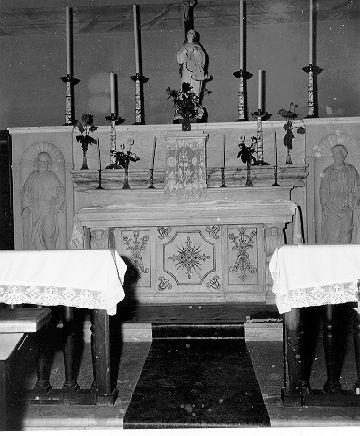altare maggiore - bottega italiana (sec. XIX)