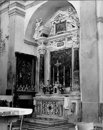 altare - bottega italiana (sec. XVII)