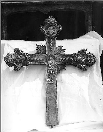 croce processionale - bottega genovese (sec. XVIII)