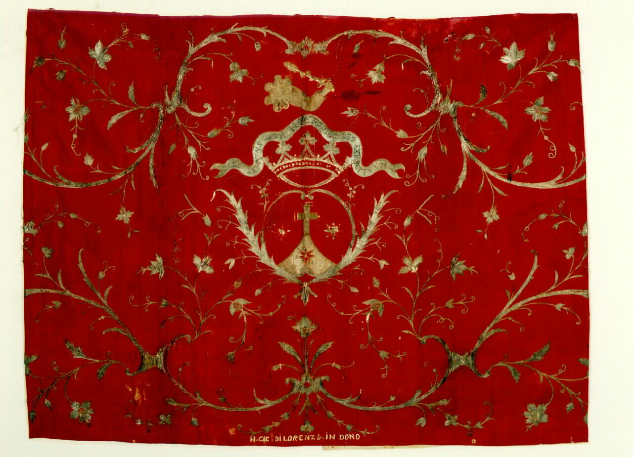 paliotto - manifattura siciliana (Prima metà sec. XIX)